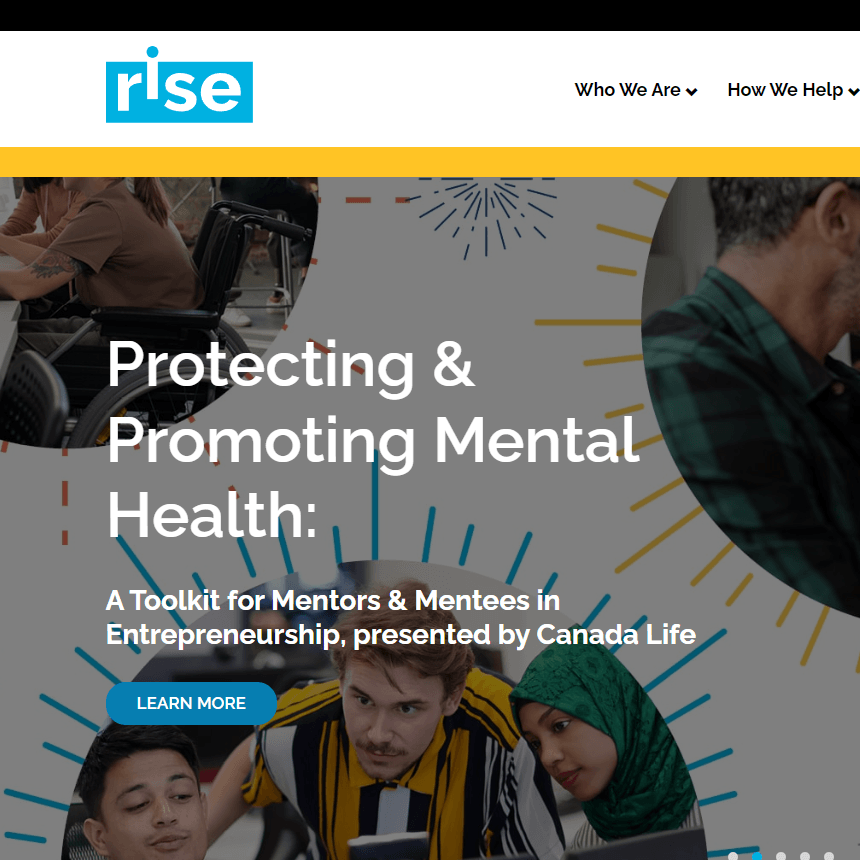 Example of a completed web development project